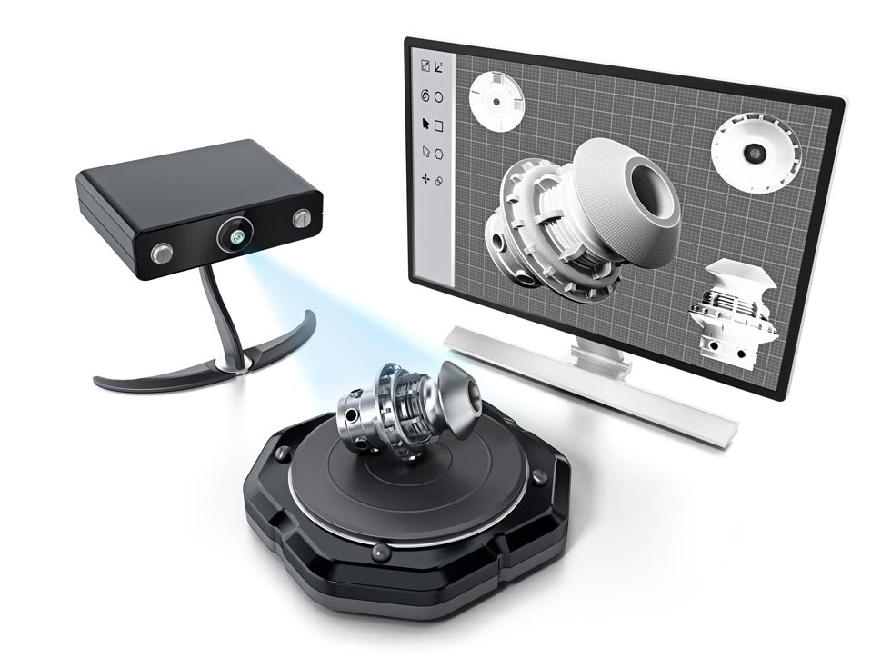 3DRendeer-3D scanner illusztráció