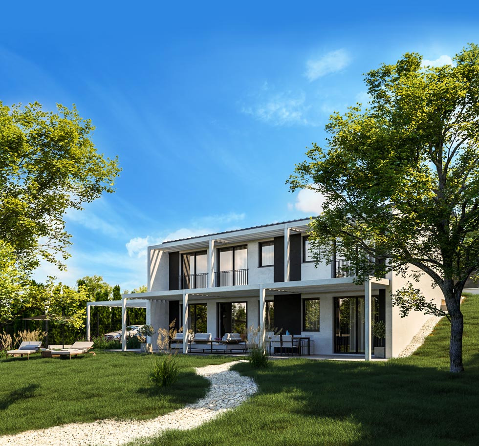 Építészeti látványtervezés - Exterior - 3DRendeer